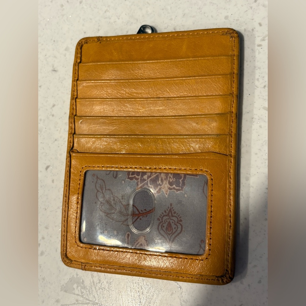 Tan Leather Card Holder